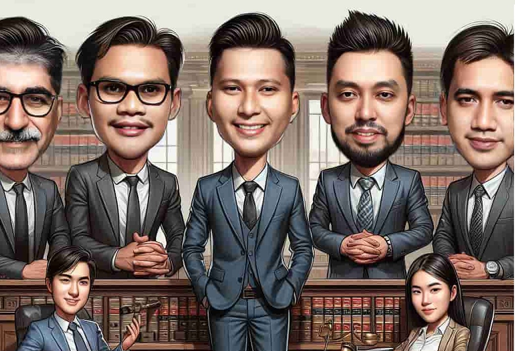 B slide depan pengacara